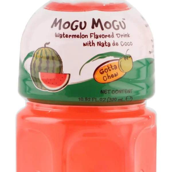 Mogu Mogu Long Life Watermelon Drink with Nata de Coco