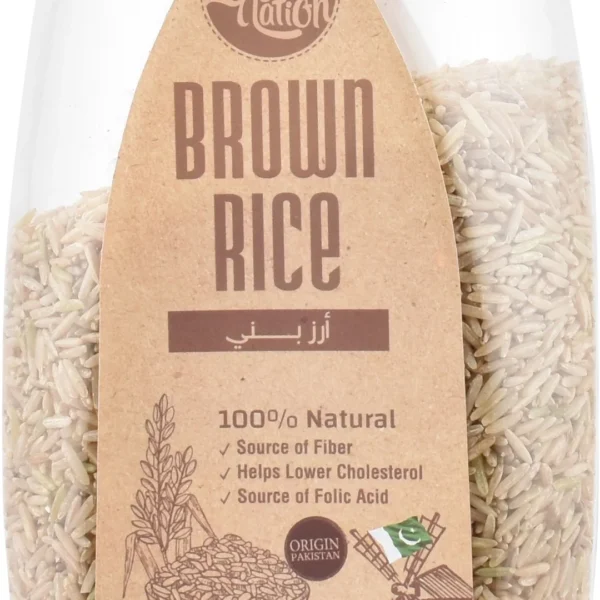 Organic Nation Brown Rice - vegan