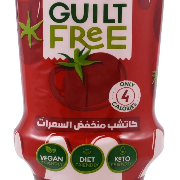 Organic Nation Guilt Free Ketchup - vegan, no added sugar, dairy free