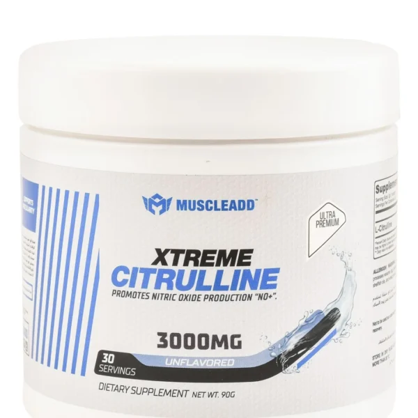 Muscleadd Xtreme 3000mg Citrulline Supplement Unflavored