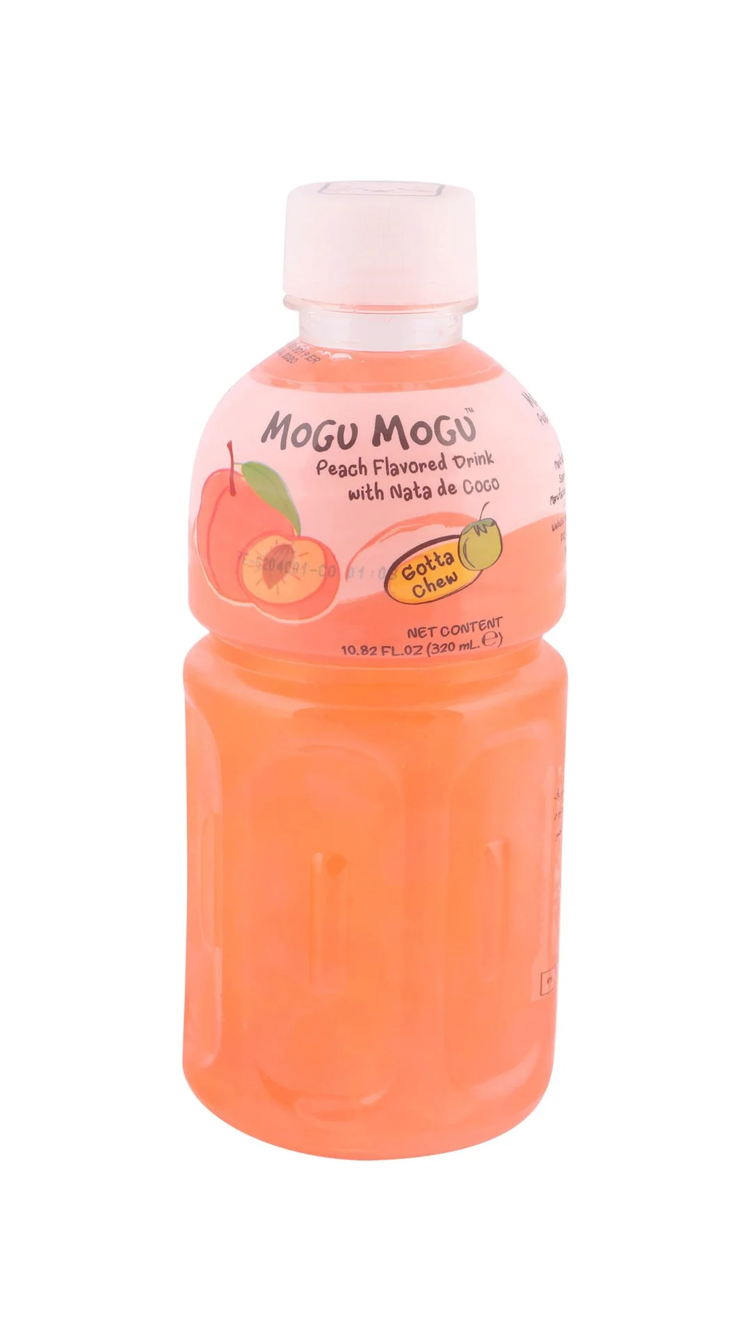 f3c86b5e-7b09-441e-826f-61de04c6375ccfe143c977236f975aba2b0f437307c9_IMG_0039 Mogu Mogu Long Life Peach Drink with Nata de Coco - الصورة 1