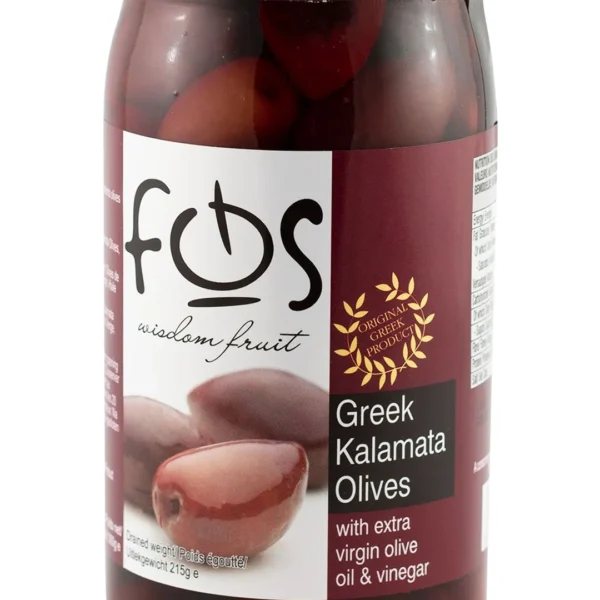 Fos Greek Kalamata Olives with Extra Virgin Olive Oil & Vinegar