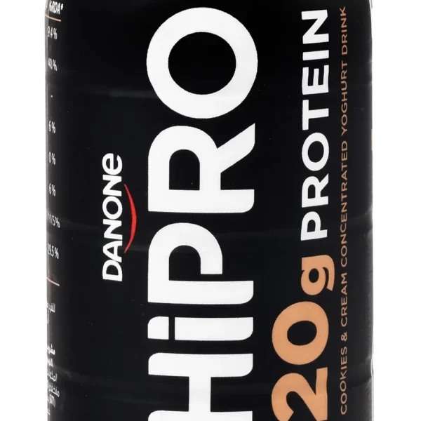Hipro 20g Whey Protein Yogurt Drink Cookies & Cream Flavor