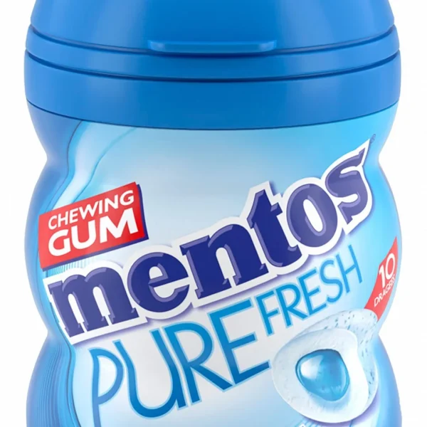 Mentos Pure Fresh Chewing Gums with Green Tea Extract Mint Flavor - sugar free