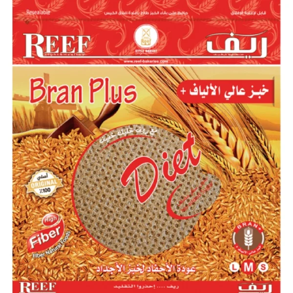 Reef Original Diet Bran Plus Bread - no added sugar